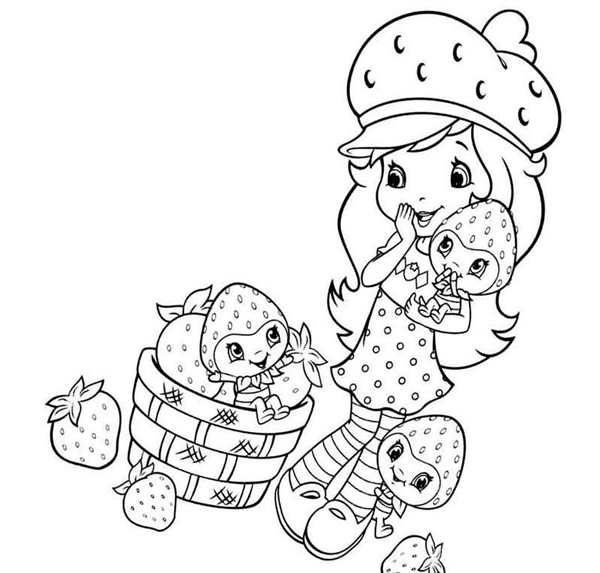Маленькие принцессы. Раскраска