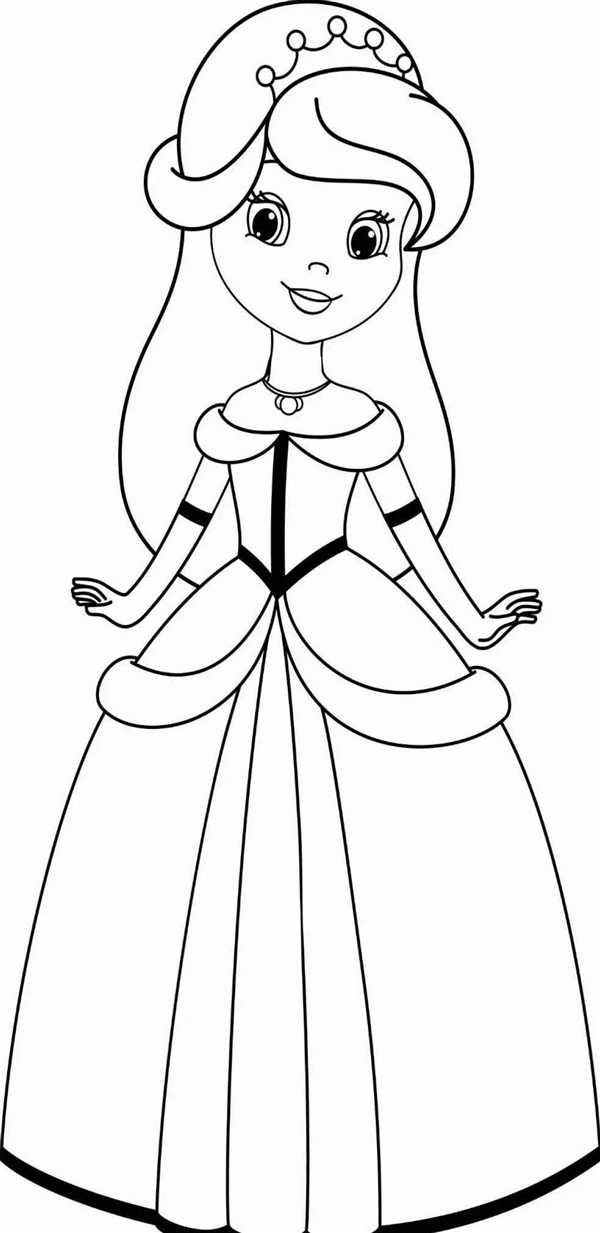 Prinvesa raskraska