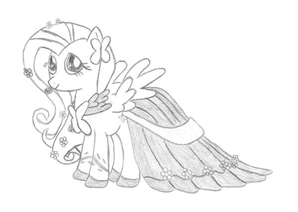 Раскраска my little Pony принцесса Каденс