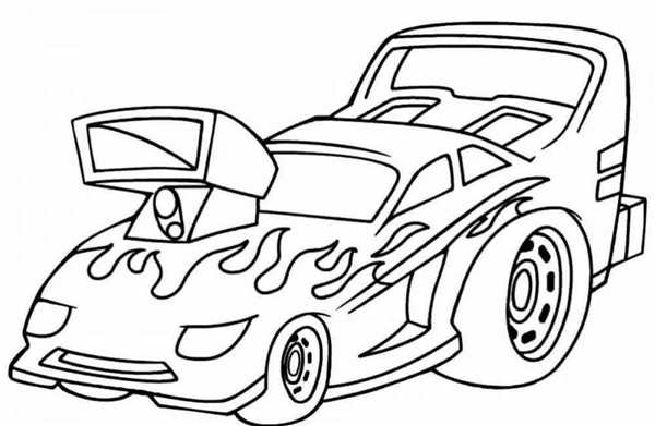 Автомобили (раскраски)