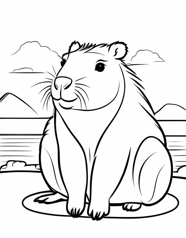 Раскраска кофибара
