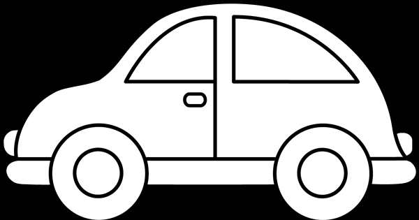 Автомобиль раскраска для детей
