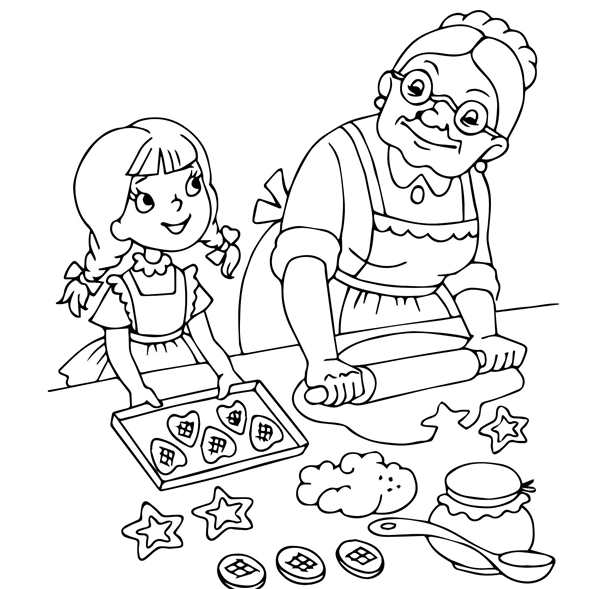 Открытка с цветами раскраска