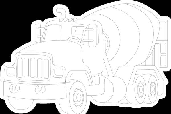 Автопоезд-цементовоз ТЦ-20 чертеж