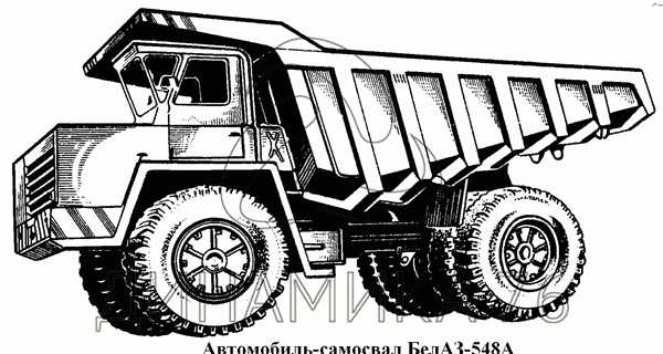 БЕЛАЗ-75710 самосвал раскраска