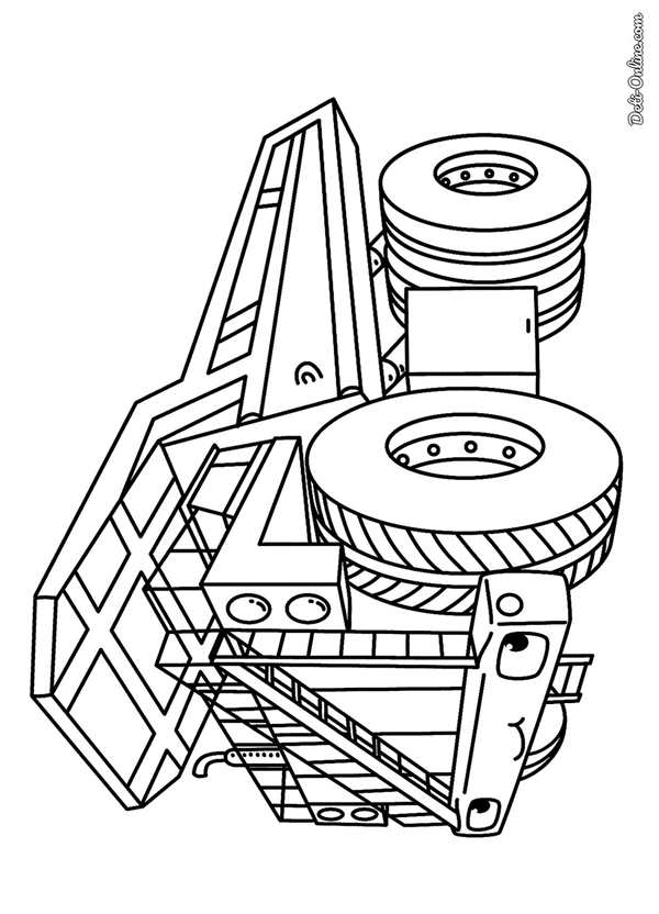 БЕЛАЗ 75306 чертеж