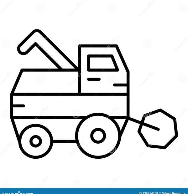 Комбайн John Deere раскраска