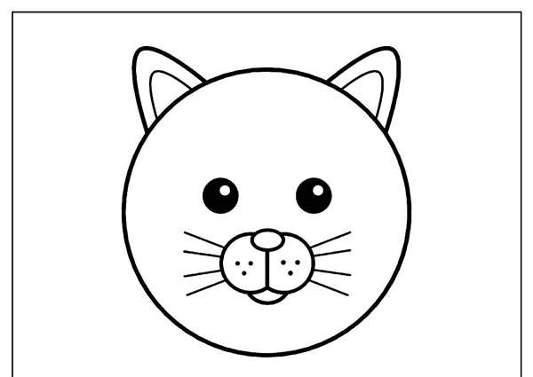 Кошки. Раскраска