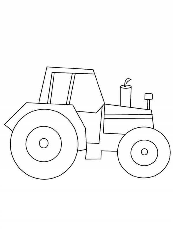 Раскраска трактор Беларусь МТЗ-82