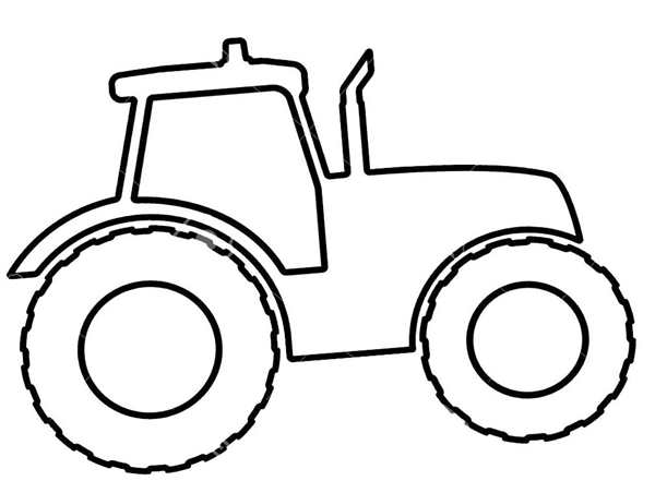 Раскраска трактор МТЗ 80