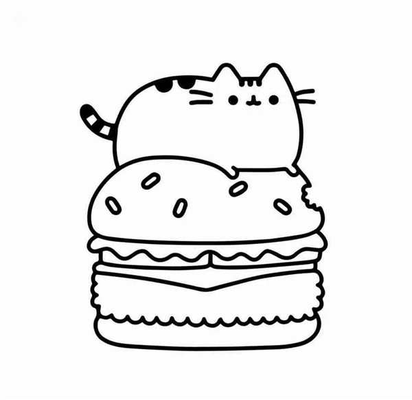 Котик Пушин в хлебе
