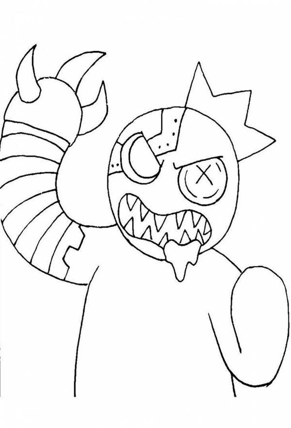 Coloriage Rainbow friends 2