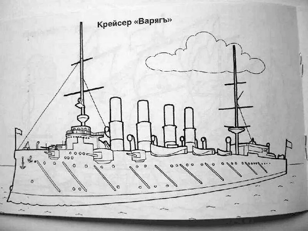Крейсер Светлана 1904 чертежи
