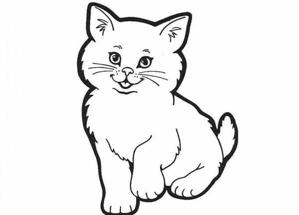 Наклейка кот Саймона