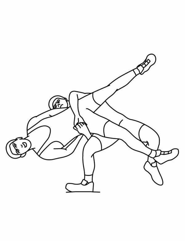 Спорт. Раскраска
