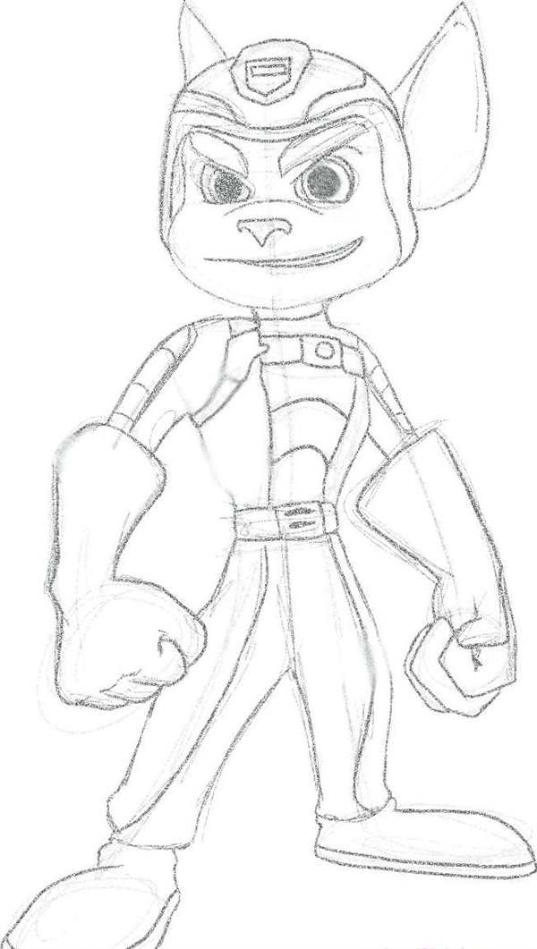 Ratchet and Clank рисунки