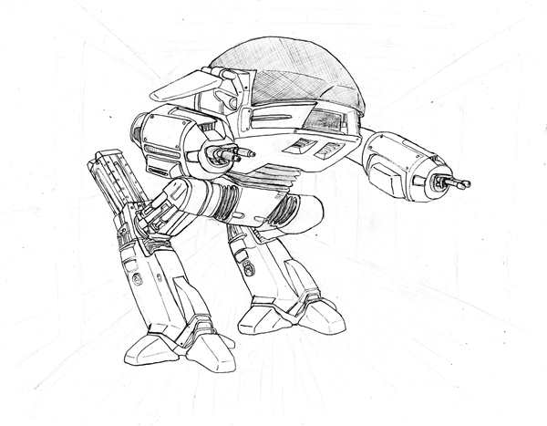 Robocop vs ed 209