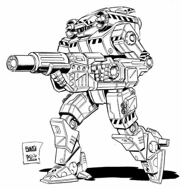Battletech мех Тандерболт