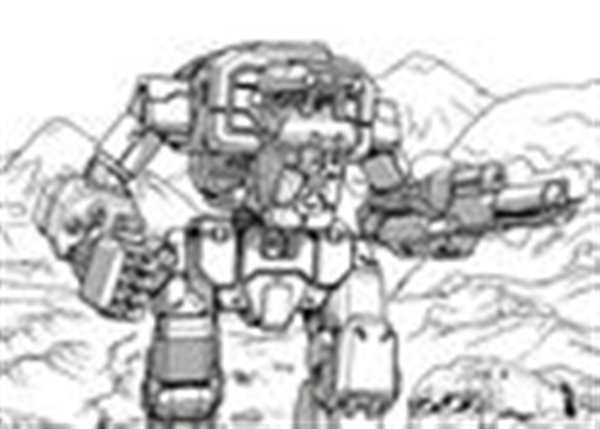 Раскраска Робот против Змеха Zombie Mech