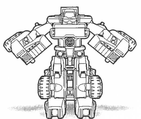 Poli Robocar раскраска