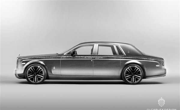 Раскраска RollsRoyce KalinaCreative Colors for Luxury Dreams