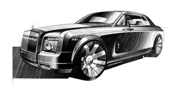 Раскраска RollsRoyce KalinaCreative Colors for Luxury Dreams