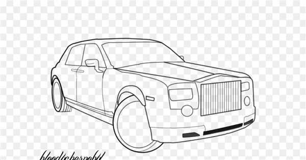 Rolls Royce Wraith чертеж