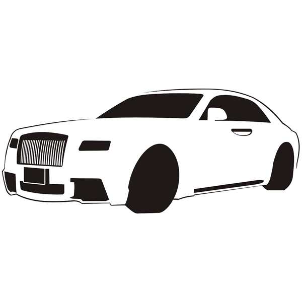 Раскраска RollsRoyce Spectre Волшебный Спектр для Творчества