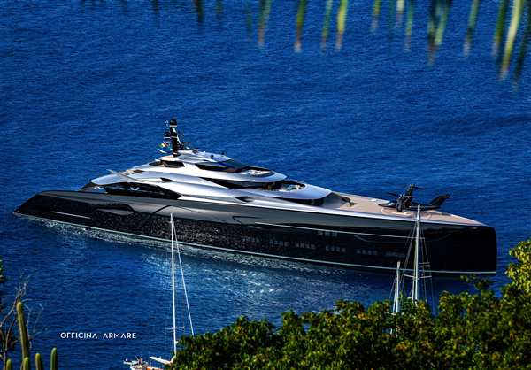 Яхта Fincantieri aperti