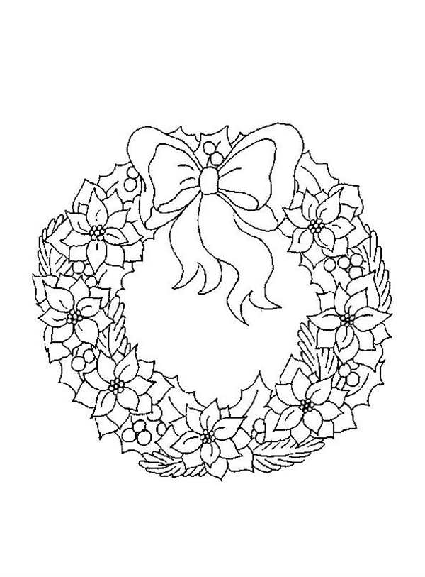 Рисунок Рождественского венка