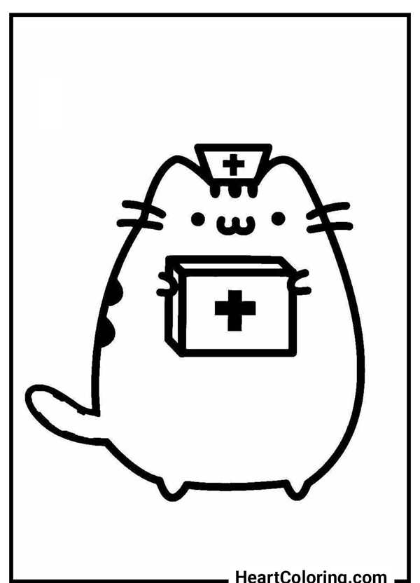 Pusheen Cat Русалка