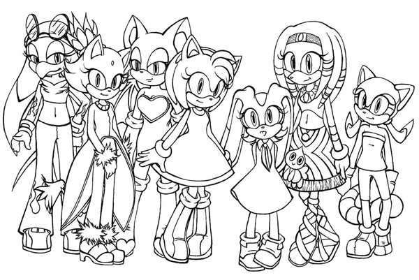 Шэдоу и Руж Sonic