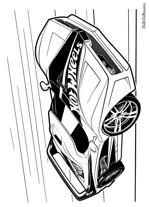 Раскраска Porsche 918 Spyder