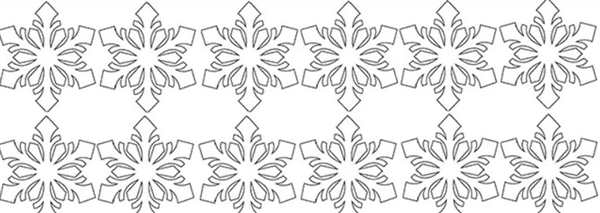 Снежинка рисунок