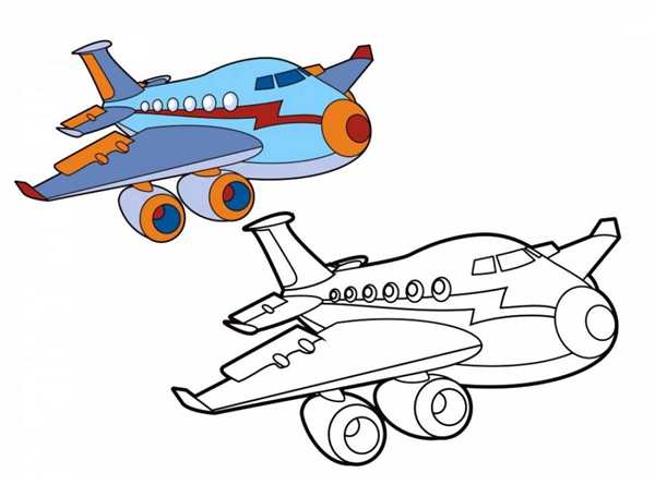 Самолет Су-34 раскраска