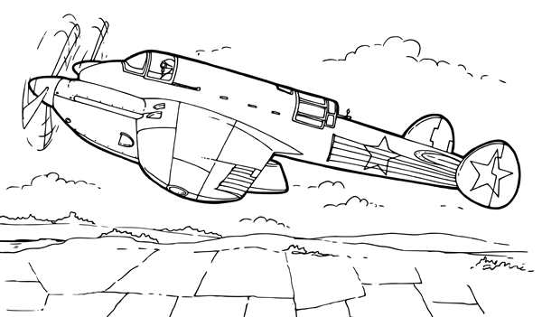 Кукурузник АН-2 рисунок