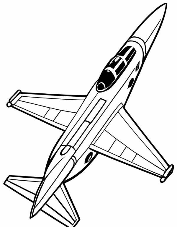 Самолеты. Раскраска