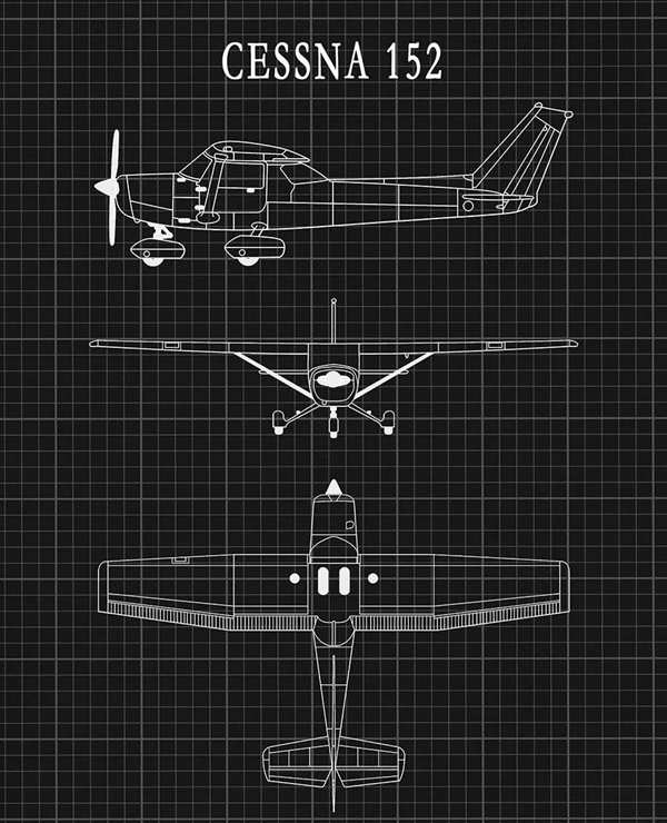 Раскраска самолёта Cessna 172 Весёлое Занятие для Детей