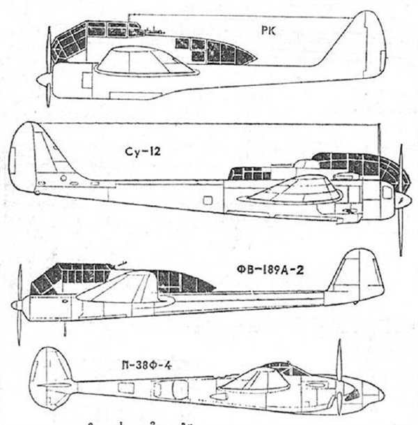 Разведчик-корректировщик Су-12