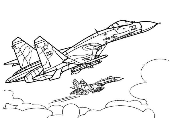 Раскраска Мессершмитт bf 109