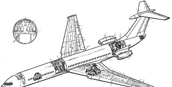 Boeing 737 раскраска