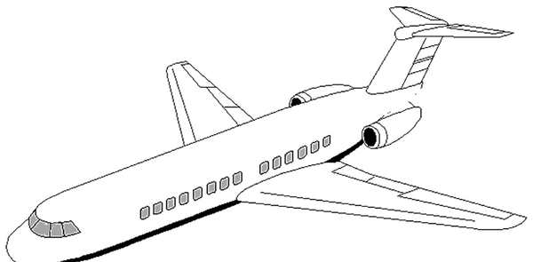Раскраска самолёта ТУ204Creative Colors for Aviation Fans