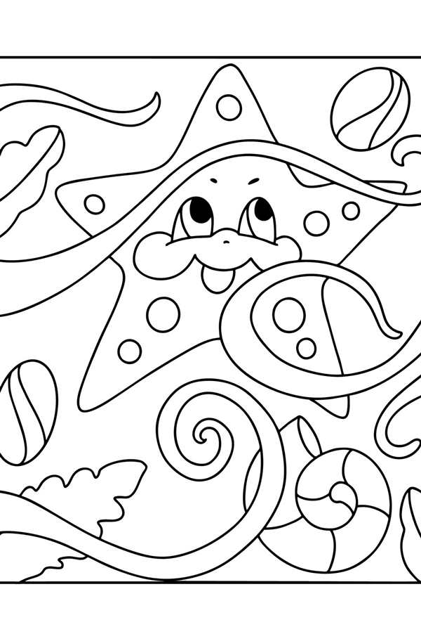 Starfish illustration