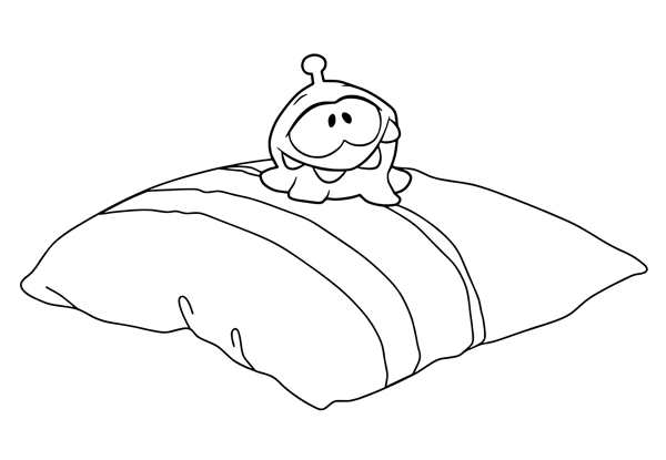Cut the Rope раскраска