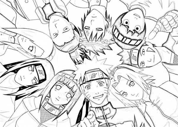 {Naruto Coloring}
