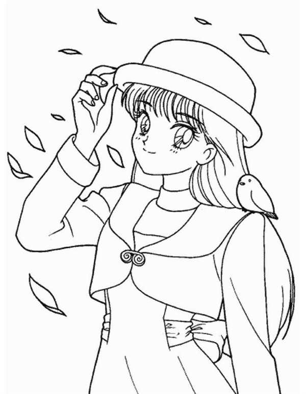 Sailor Moon раскраска