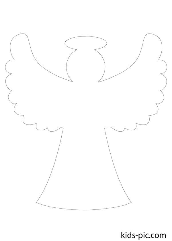 Ангел рисунок
