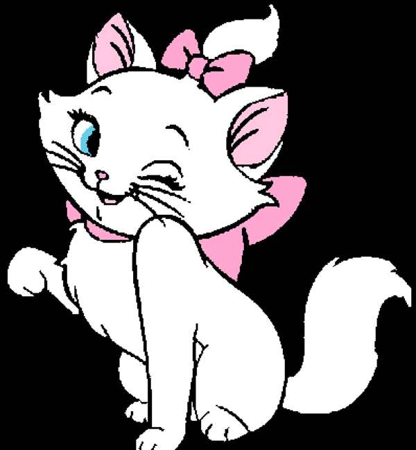 Кошка рисунок