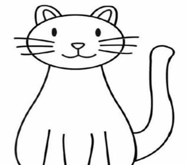 Кошка рисунок