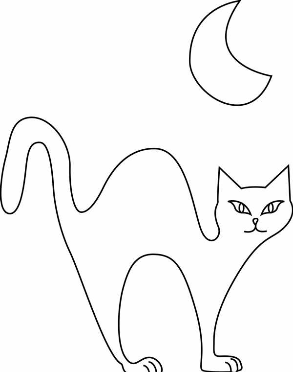 Кошка рисунок для детей